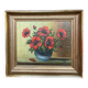 Van dijk. nature morte aux coquelicots.