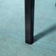 80s Memphis style coffee table, black and white side table.