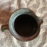 Stoneware cream pot color chart signed a