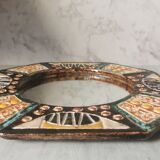 Art ceramic mirror