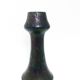 Iridescent green and purple glass paste vase – 20th century