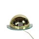 Applique Vrieland design Hollande plafonnier globe or-laiton années 80