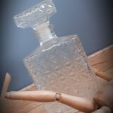 Old rectangular whisky carafe