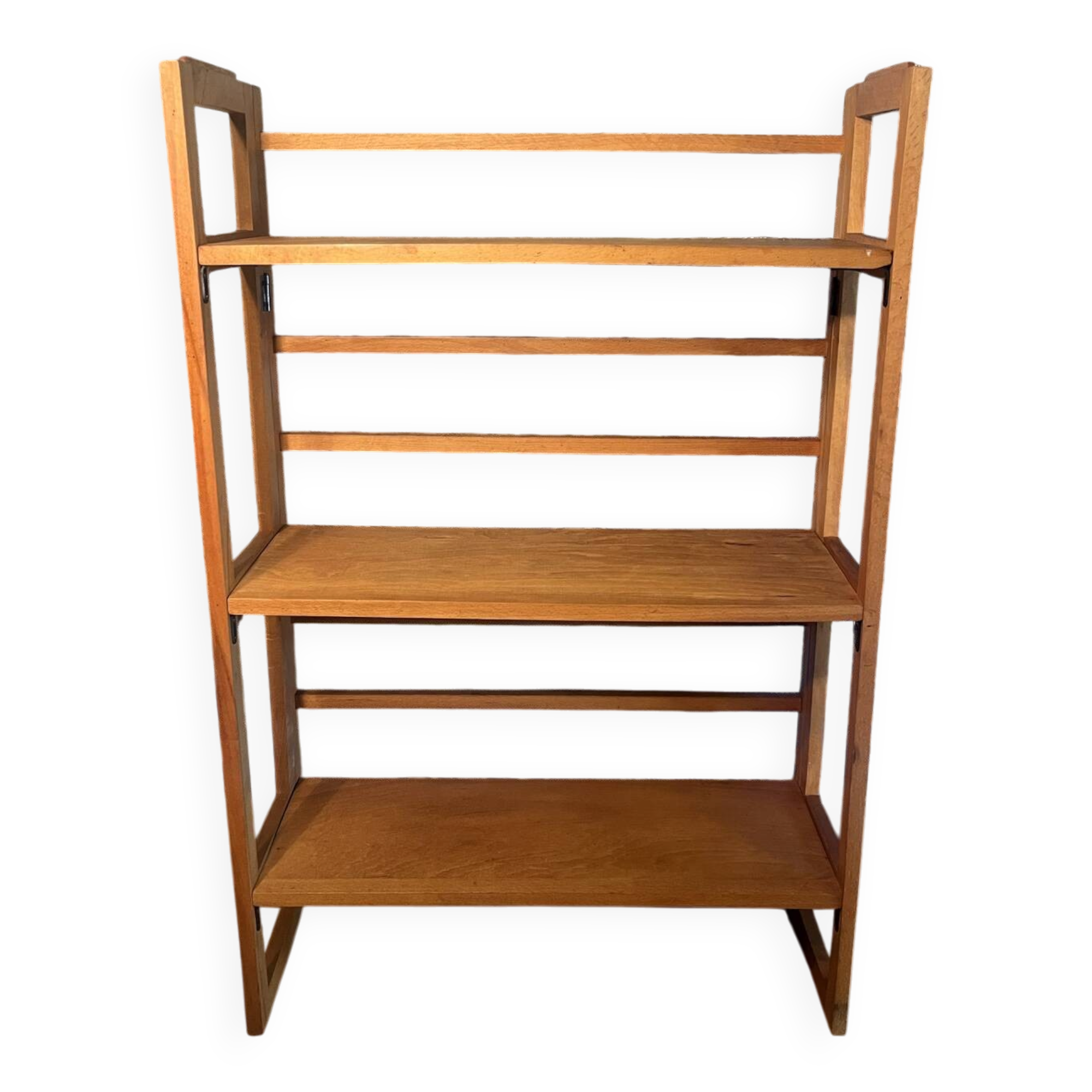 Foldable second-hand bookshop library