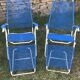 Scoubidou folding long chairs