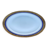 Assiette plate en porcelaine