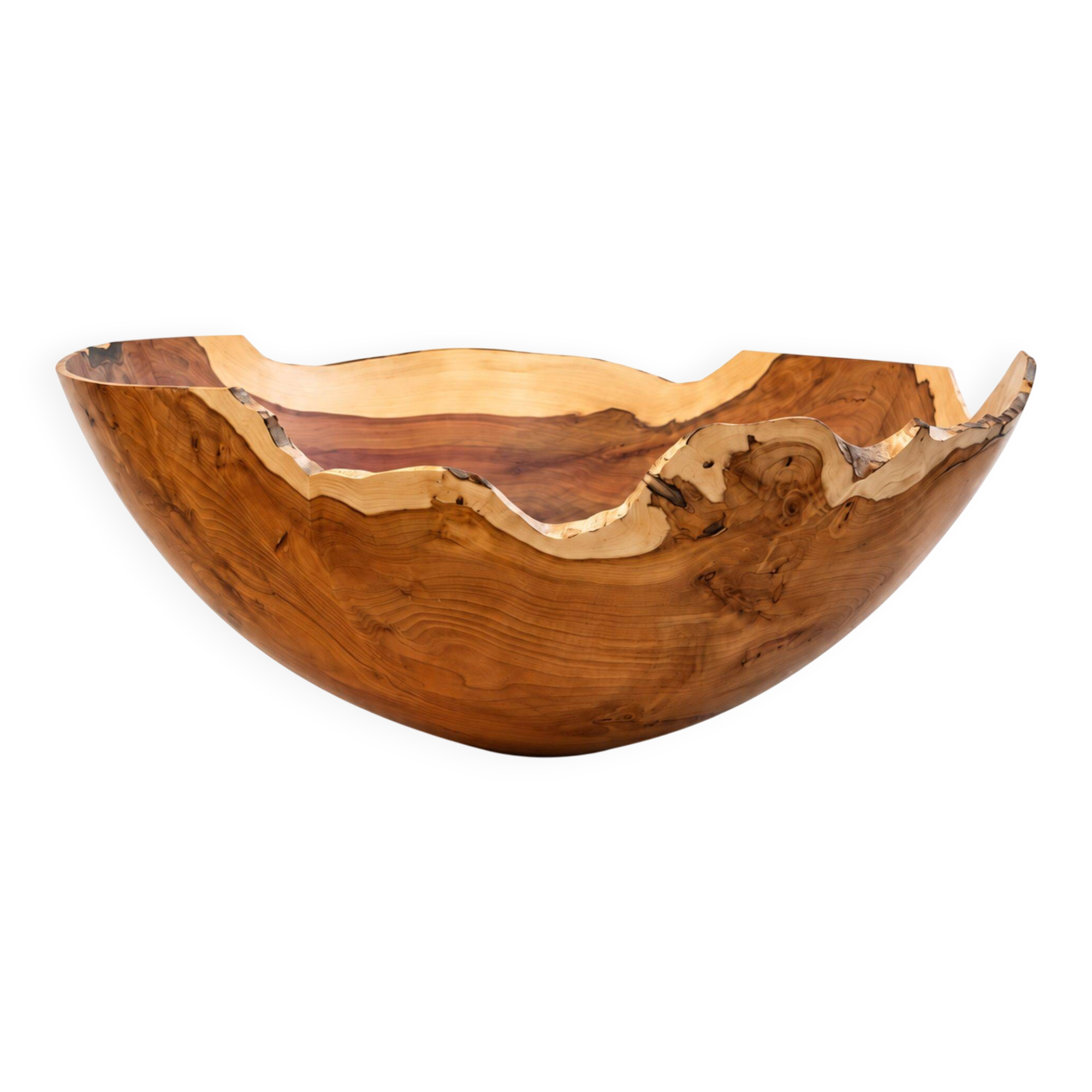 Contemporary monoxyle coupe in fir by Ralph Ribour