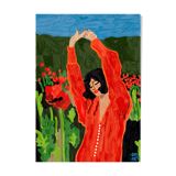 RED FLOWERS -Produit pop-up british-