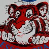 Enamelled plate ESSO 1962