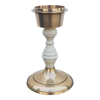 Brass candle holder