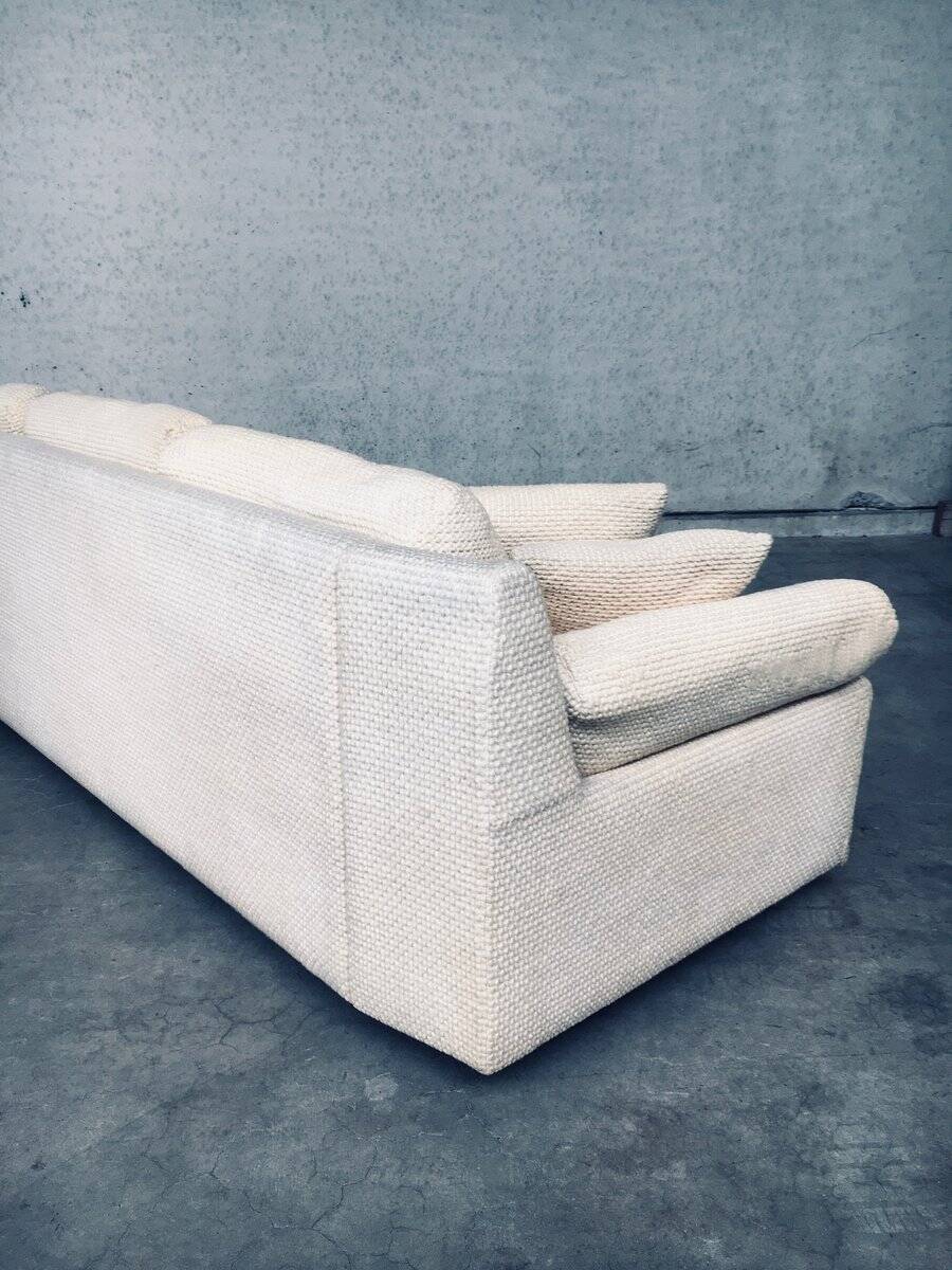 Mid-Century Modern Design Boucle Wool 3-Seater Sofa, 1960s