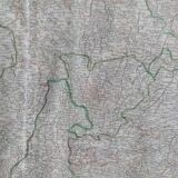 Carte ancienne de Guyenne par de Vaugondy vers 1753