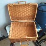 Vintage wicker case