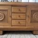 Enfilade storage unit oak Art Deco 1940 Dudouyt