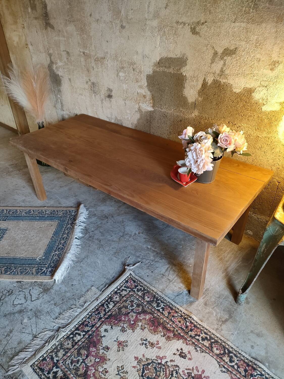 Large farmhouse coffee table