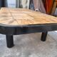 Coffee table signed Roger Capron model Garrigue