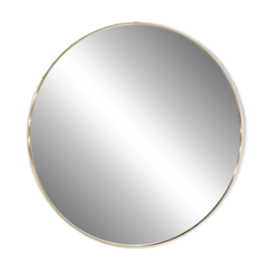 Miroir vintage en laiton,