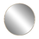 Vintage brass mirror, Italy, 1960s.