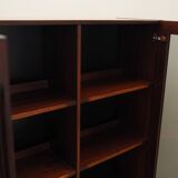 Mahogany showcase, Danish design, 1970s, production: Denmark