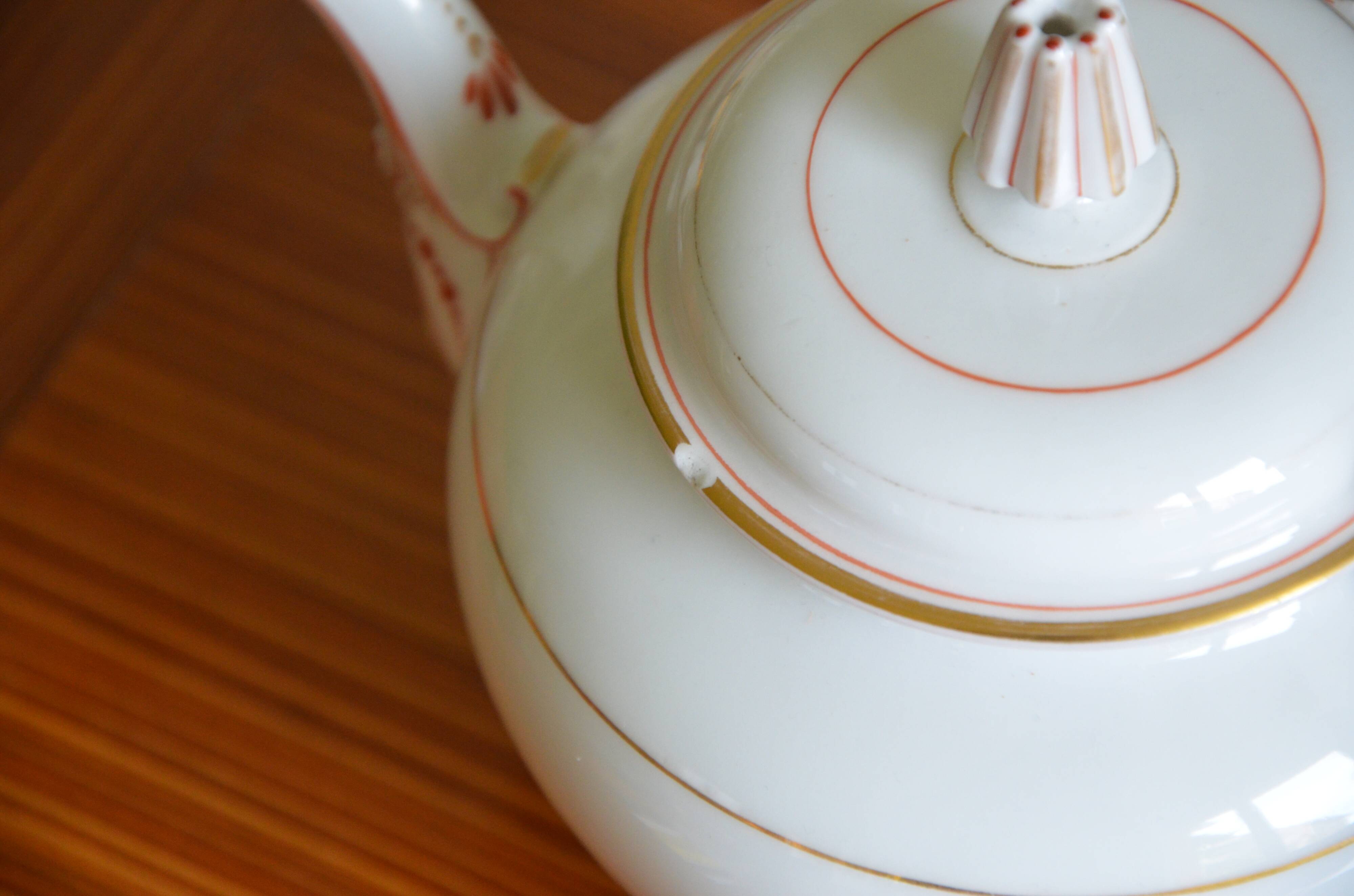 Fine porcelain tea set