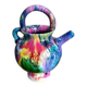 Vase / Multicoloured Ceramic Jug - signed Dressinval - 1960s - Vallauris