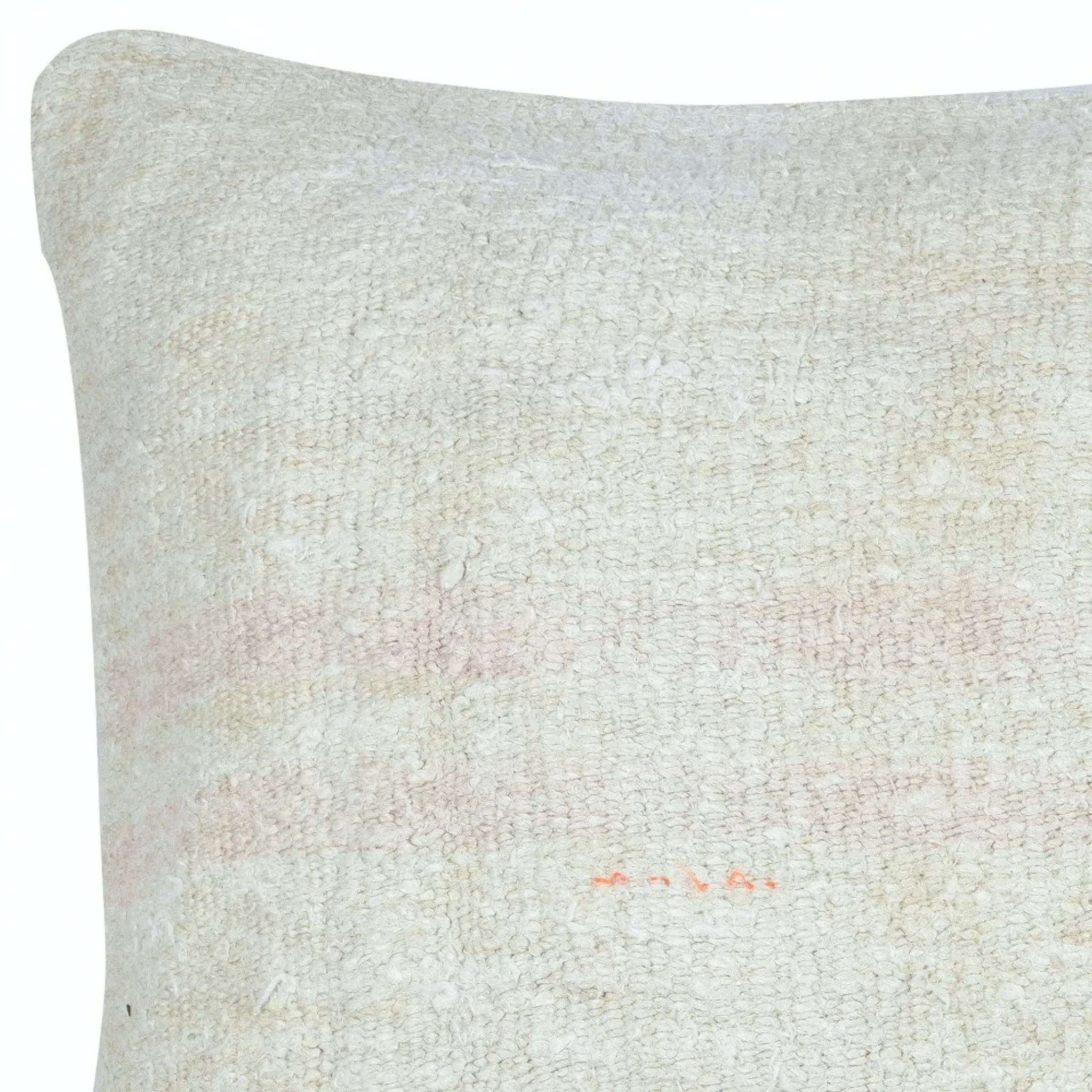 Vintage Kilim Cushion Cover. Handwoven Turkish Accent Pillow. Hemp Throw Pillow Cover