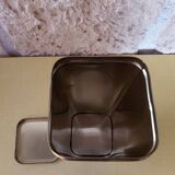 Antique metal box Chicory Leroux