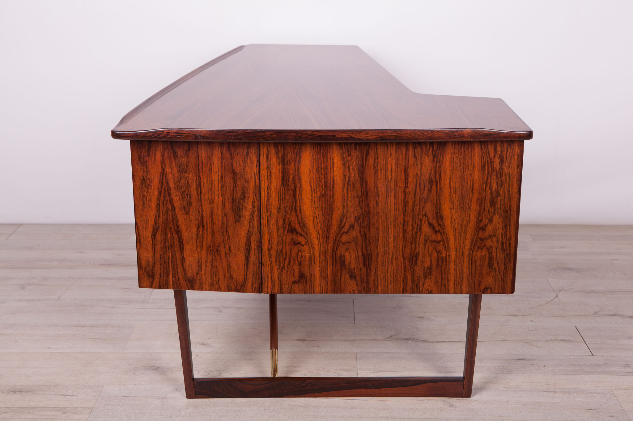 Mid Century Boomerang Rosewood Desk by Peter Løvig Nielsen, 1970s