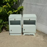 Vintage mint nightstand