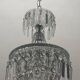 Crystal Murano Glass Light Pendant 1950’s