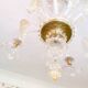 Grand lustre en verre de Murano – 5 bras tulipe