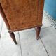 Empire style bedside table marble top