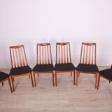 Fabric and Teak Dining Chairs by Leslie Dandy for G-Plan, 1960s, Set of 6