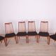 Fabric and Teak Dining Chairs by Leslie Dandy for G-Plan, 1960s, Set of 6