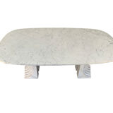 Carrara marble table