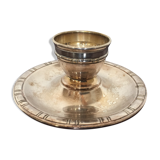 Silver metal egg cup