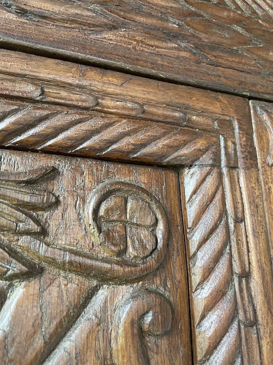 Auvergne brutalist folk art furniture 1890