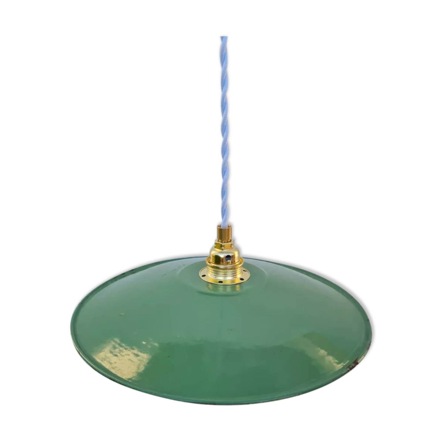 Enamelled sheet metal suspension 1950