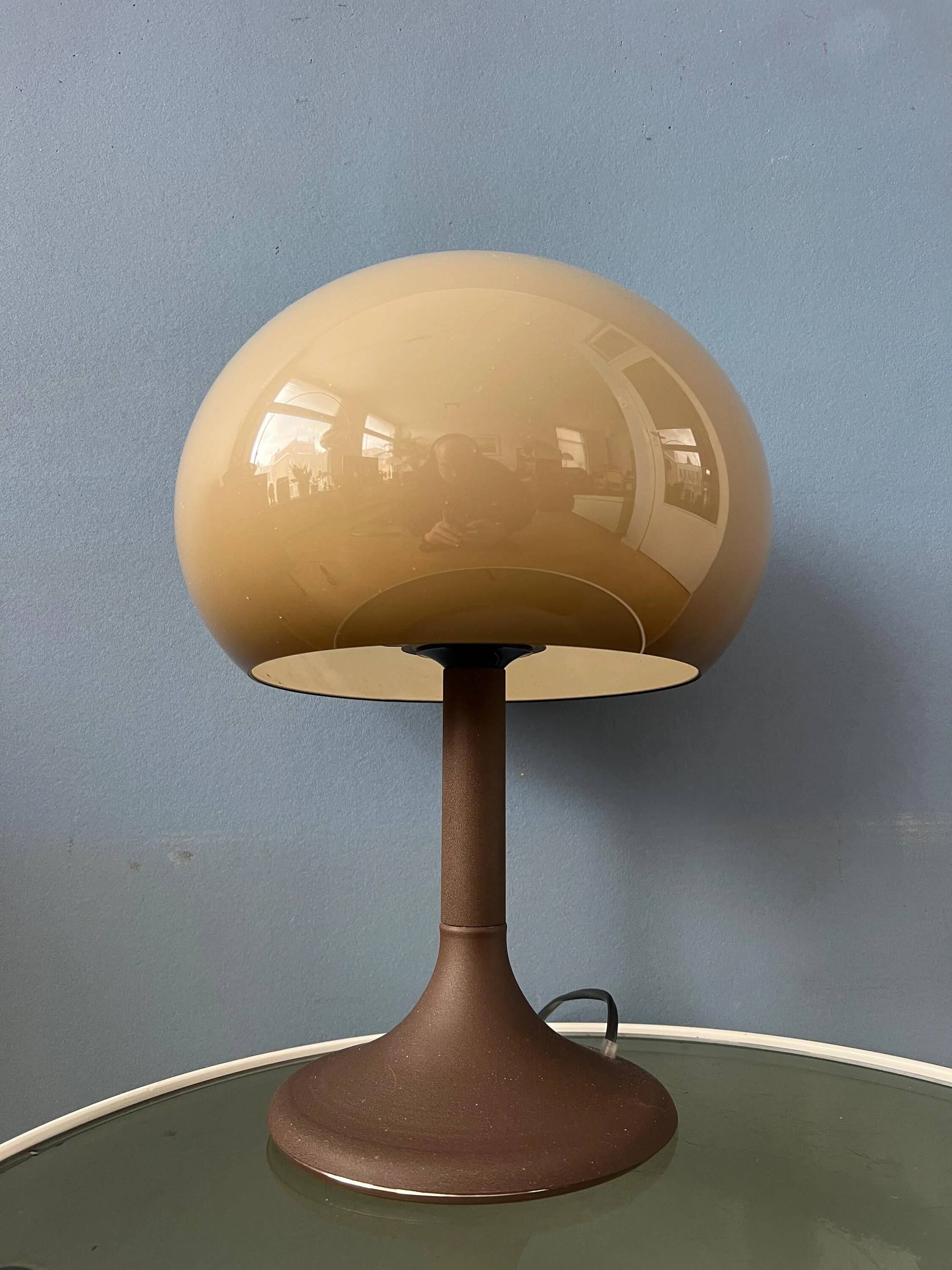 Lampe de table champignon vintage Mid-Century Herda Space Age