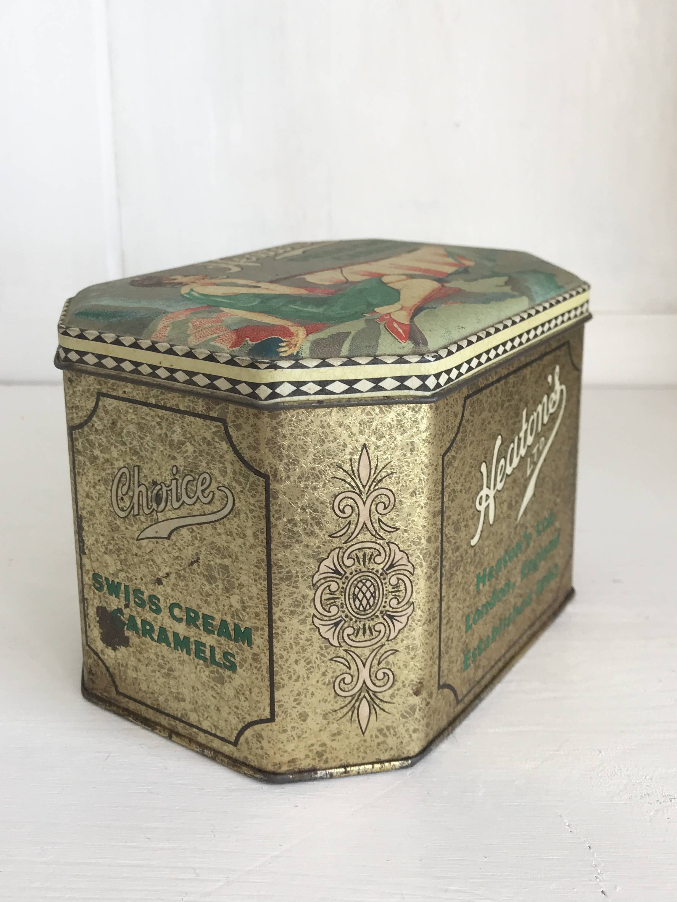 English metal box, Heaton's Ltd