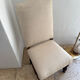 Antique Louis XIII style chair in walnut – fully reupholstered