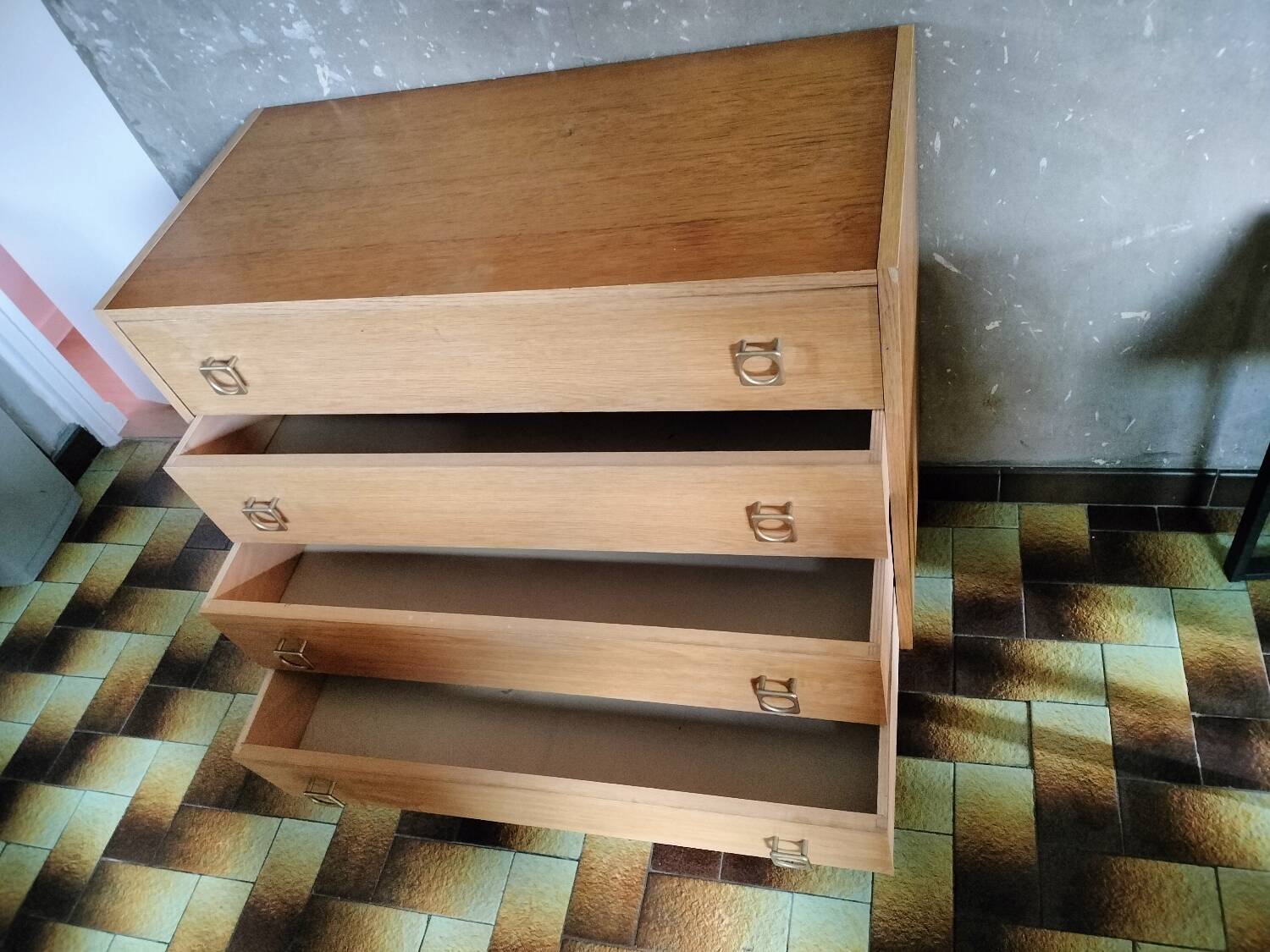 70s Scandinavian style chest of drawers