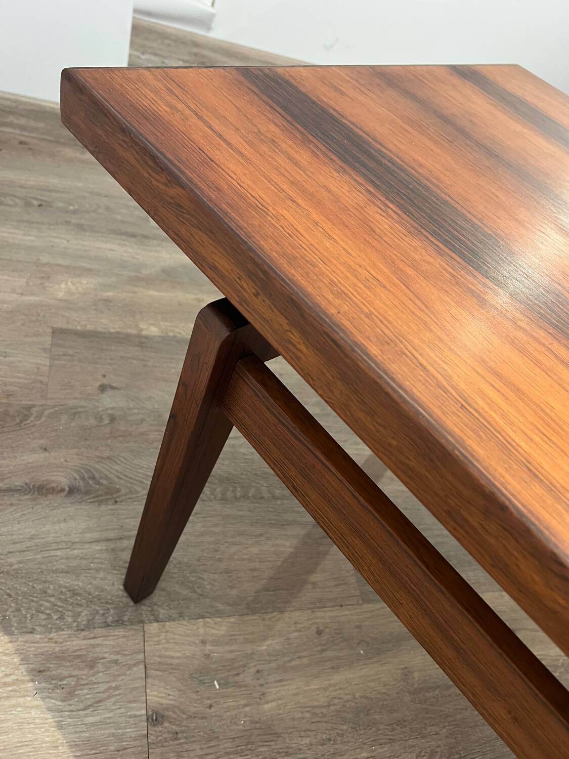 Scandinavian rosewood coffee table