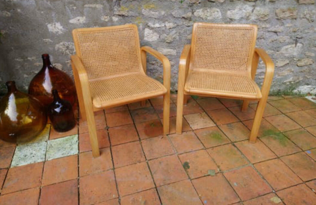 Pair of scandinavian armchairs