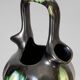 Large collection of 5 modernist glazed Belgian ceramics – Thulin / AIRAIN – Art Deco – 1930s-50s