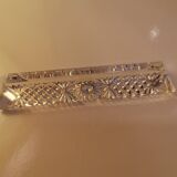 12 repose-couteaux en cristal vintage