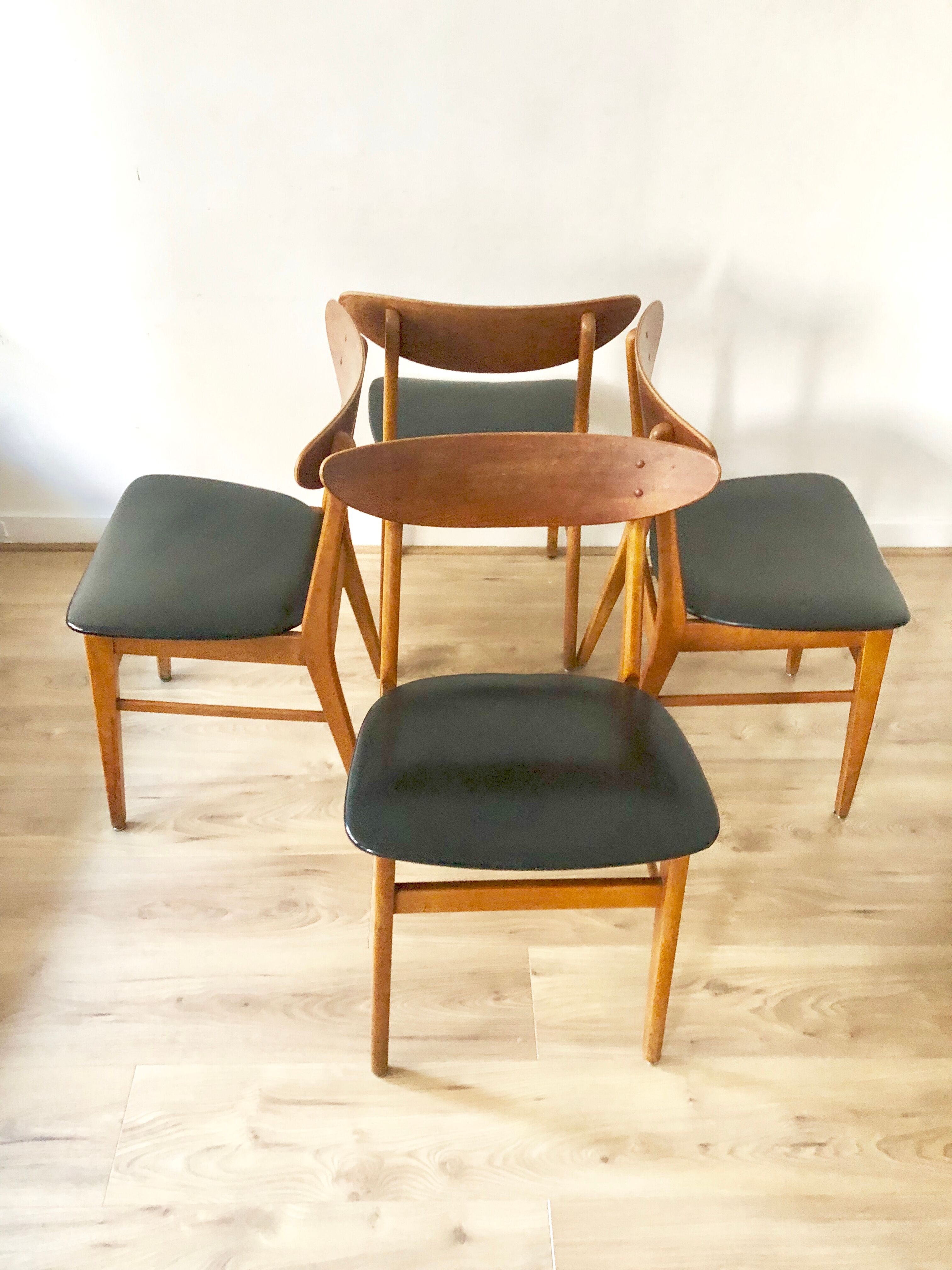 Set of 4 chairs Scandinavian