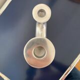 Designer cast iron candle holder