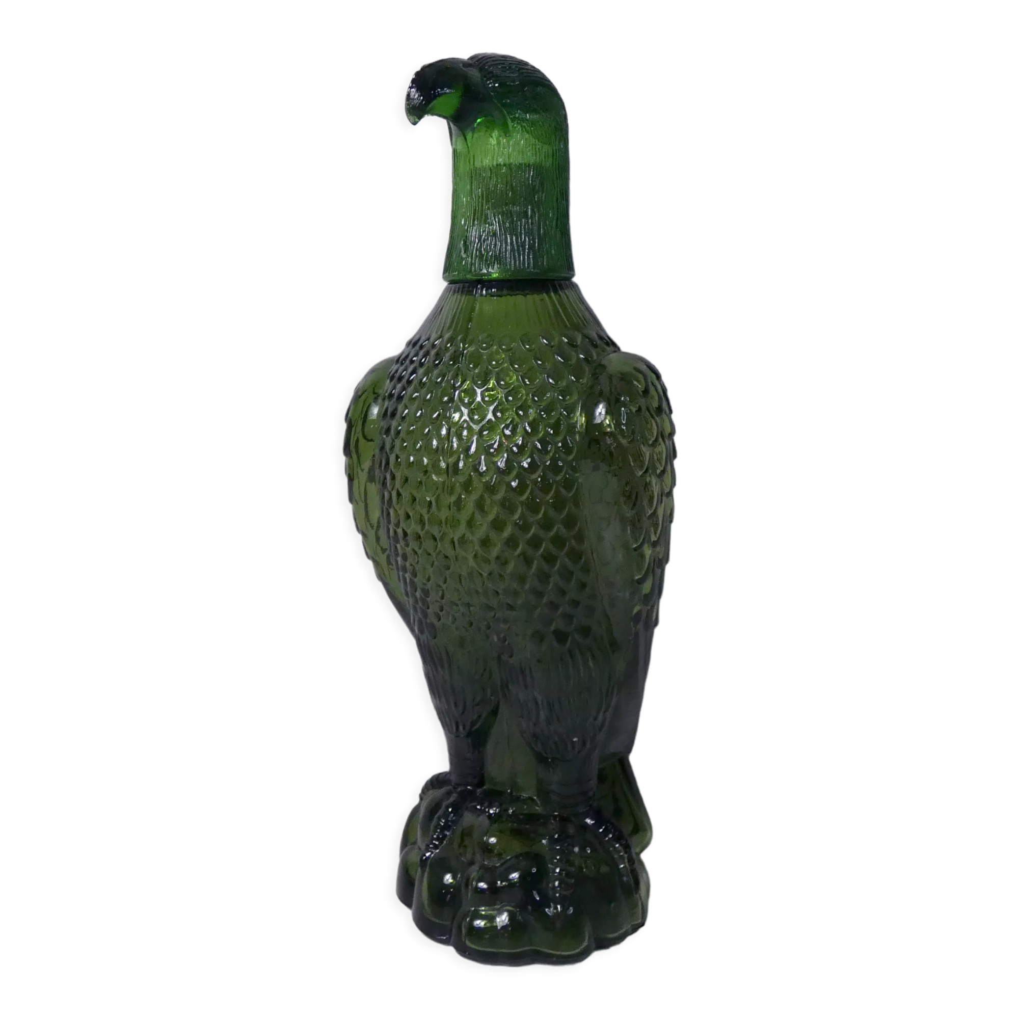 Glass eagle decanter whisky decanter