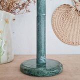 Paper towel roll - green marble base for paper